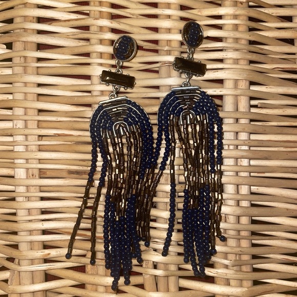 Beaded Statement earrings - Picture 4 of 4